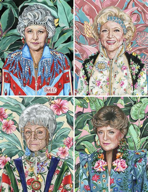 golden girls gucci|home goods golden girls painting.